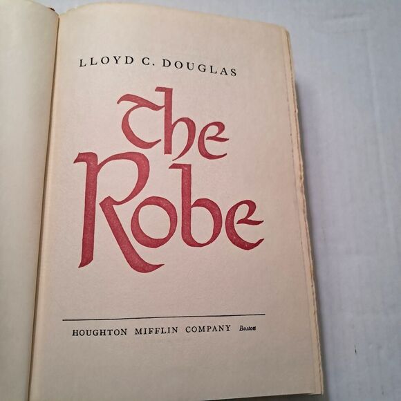 The Robe by Lloyd C. Douglas Hardcover Book - Picture 7 of 15